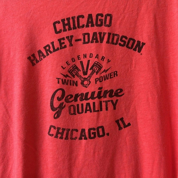Women’s Harley Davidson T-shirt, Chicago - Picture 4 of 4